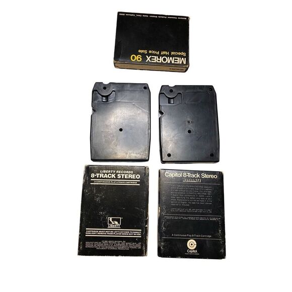 Lot Of 5 Pre Recorded 8 Track Tapes Memorex Liberty Capitol Lou Rawls Vtg - Picture 2 of 8